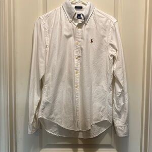 Polo by Ralph Lauren Classic White Button-Down Shirt